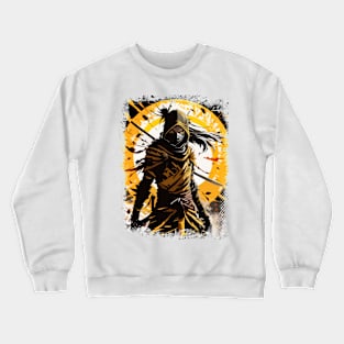 Abstract Mystical Samurai Warrior Ancient Japanese Ultimate Hero Crewneck Sweatshirt